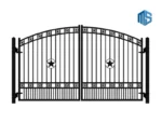 Driveway Double Swing Gates Traditional Style 02