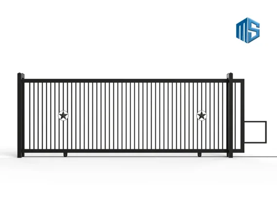 Driveway-Sliding-Gates-Traditional