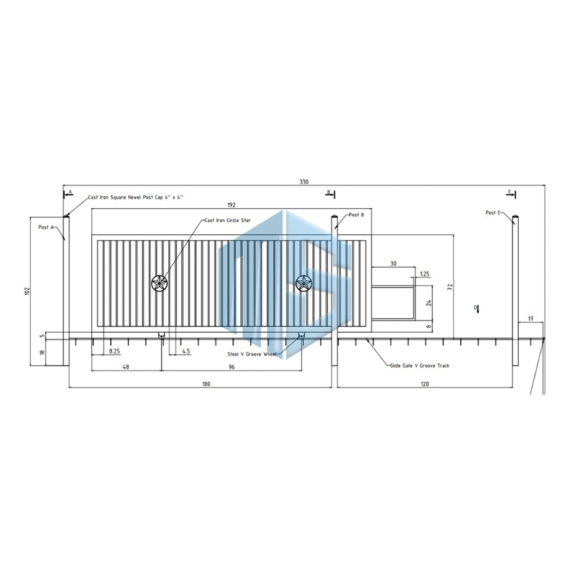 Driveway-Sliding-Gates-Traditional