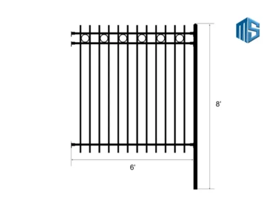 Iron Fence Traditional Style 05