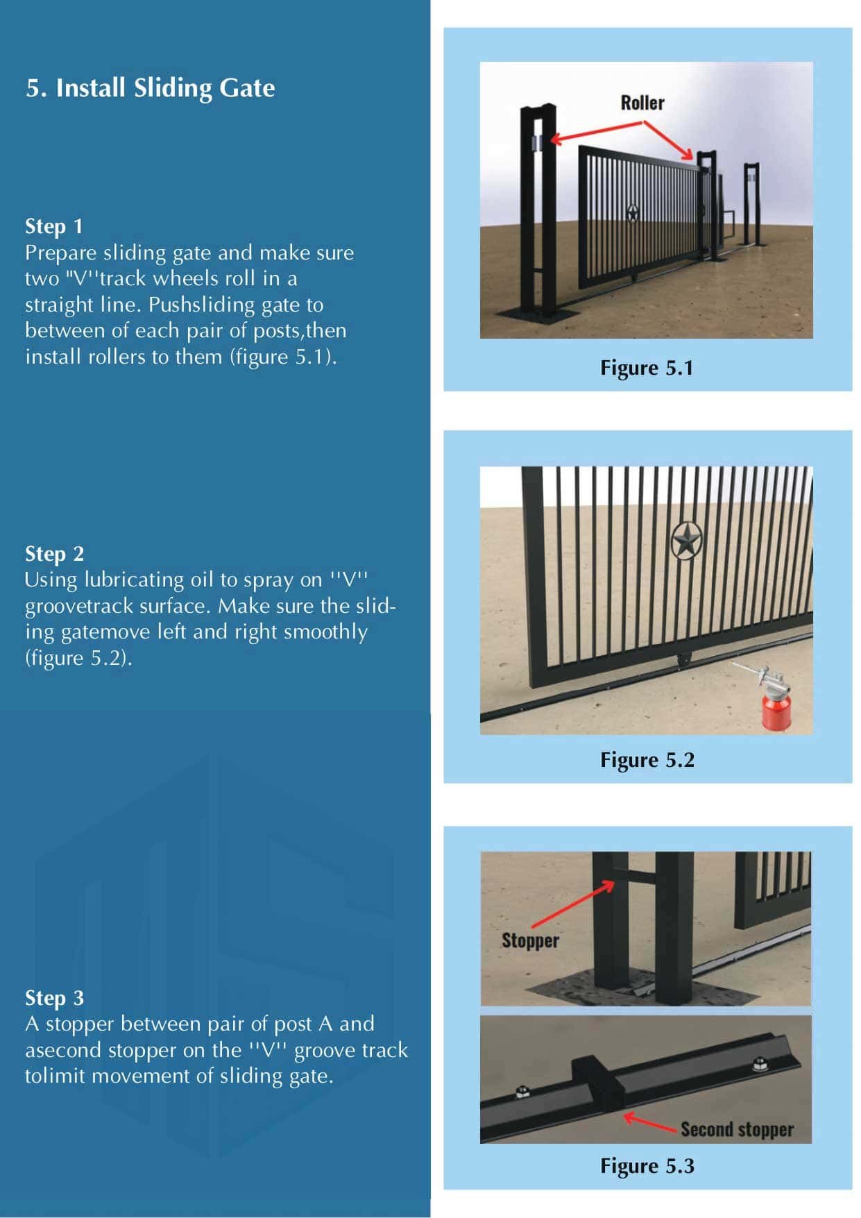 How To Install Sliding Gate