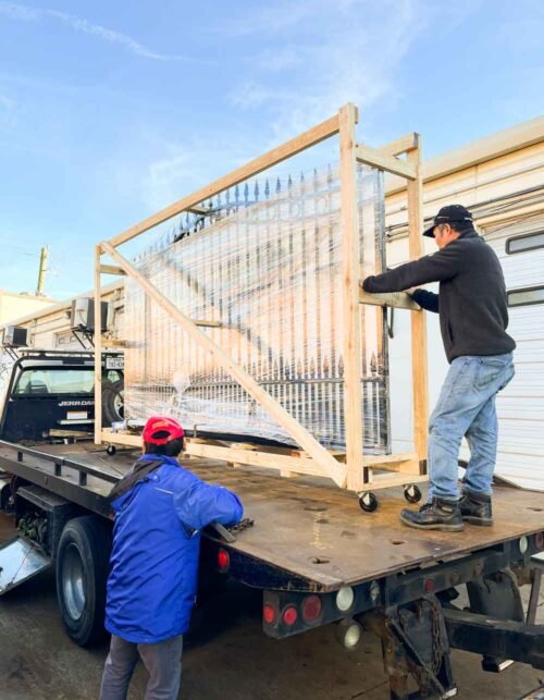 Driveway Swing Gate