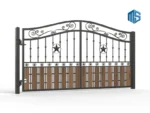 Driveway Swing Gates Vintage Style 03