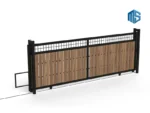 Driveway Sliding Gates Vintage Style 02