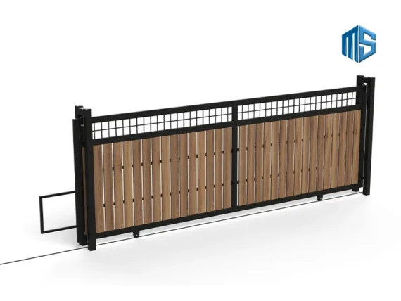 Driveway Sliding Gates Vintage Style 02