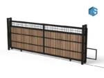 Driveway Sliding Gates Vintage Style 02