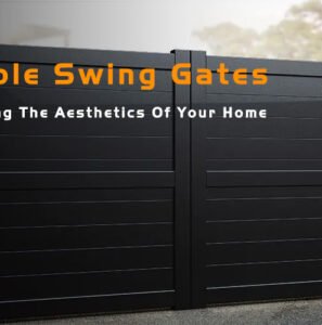 Double swing gates