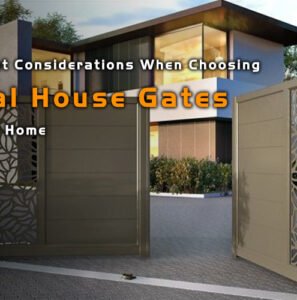 Steel Entry Gate