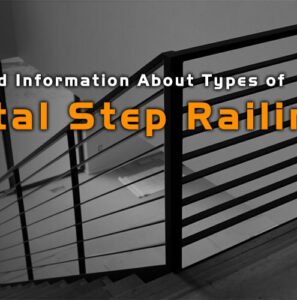 Metal Step Railing