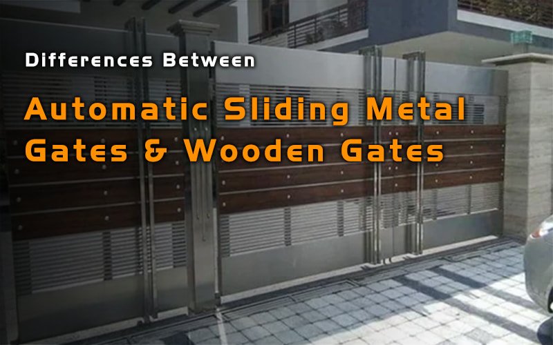 Automatic Sliding Metal Gates