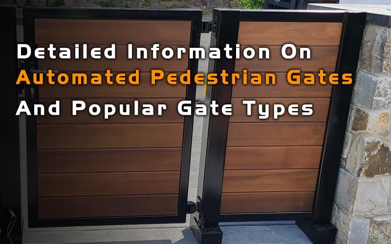 Automated pedestrian gate