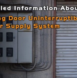 A Rolling Door Uninterruptible Power Supply System