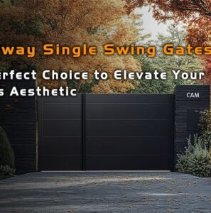 Driveway Single Swing Gates