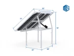Adjustable Solar Rack with Lift Kit