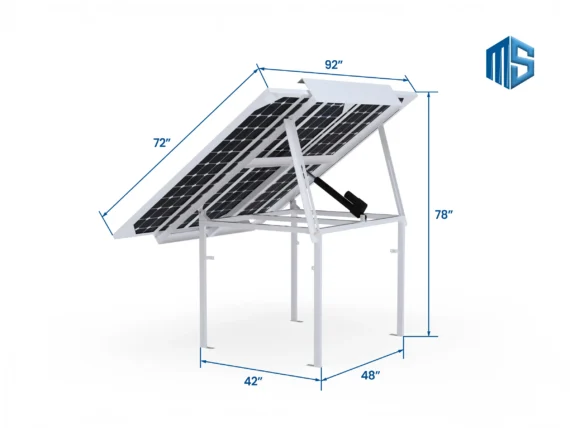 Adjustable Solar Rack with Lift Kit