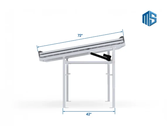Adjustable Solar Rack with Lift Kit