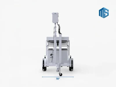 Solar Powered Security Camera Trailer