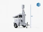 Solar Powered Security Camera Trailer
