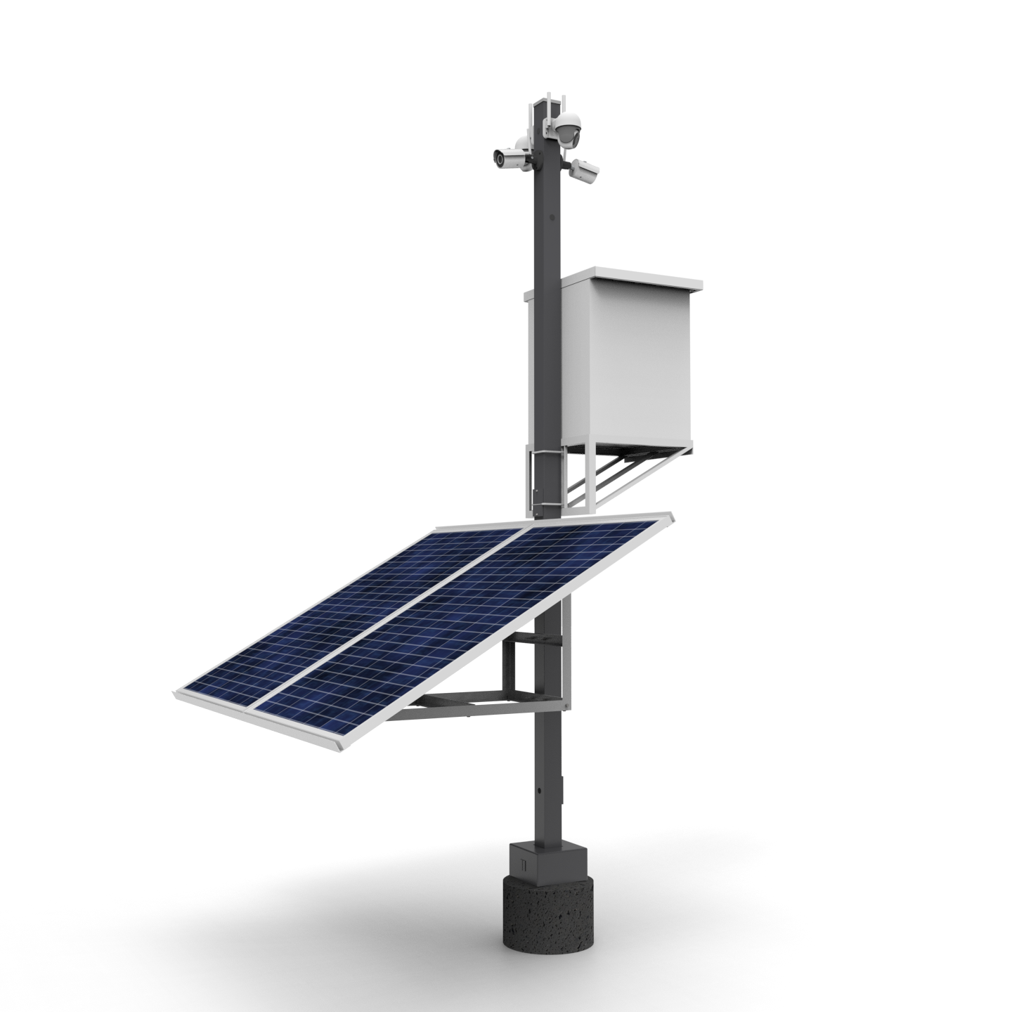 Outdoor Power Enclosure – All-in-One Solar Power System (4)